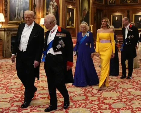 Royals Deploy Red Carpet Amid Demonstrations; Kimmel Pulled From Air Due To Charlie Kirk Remarks