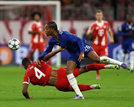 Enzo Maresca fumes after the German giants defender Jonathan Tah escapes sending-off in Champions League defeat